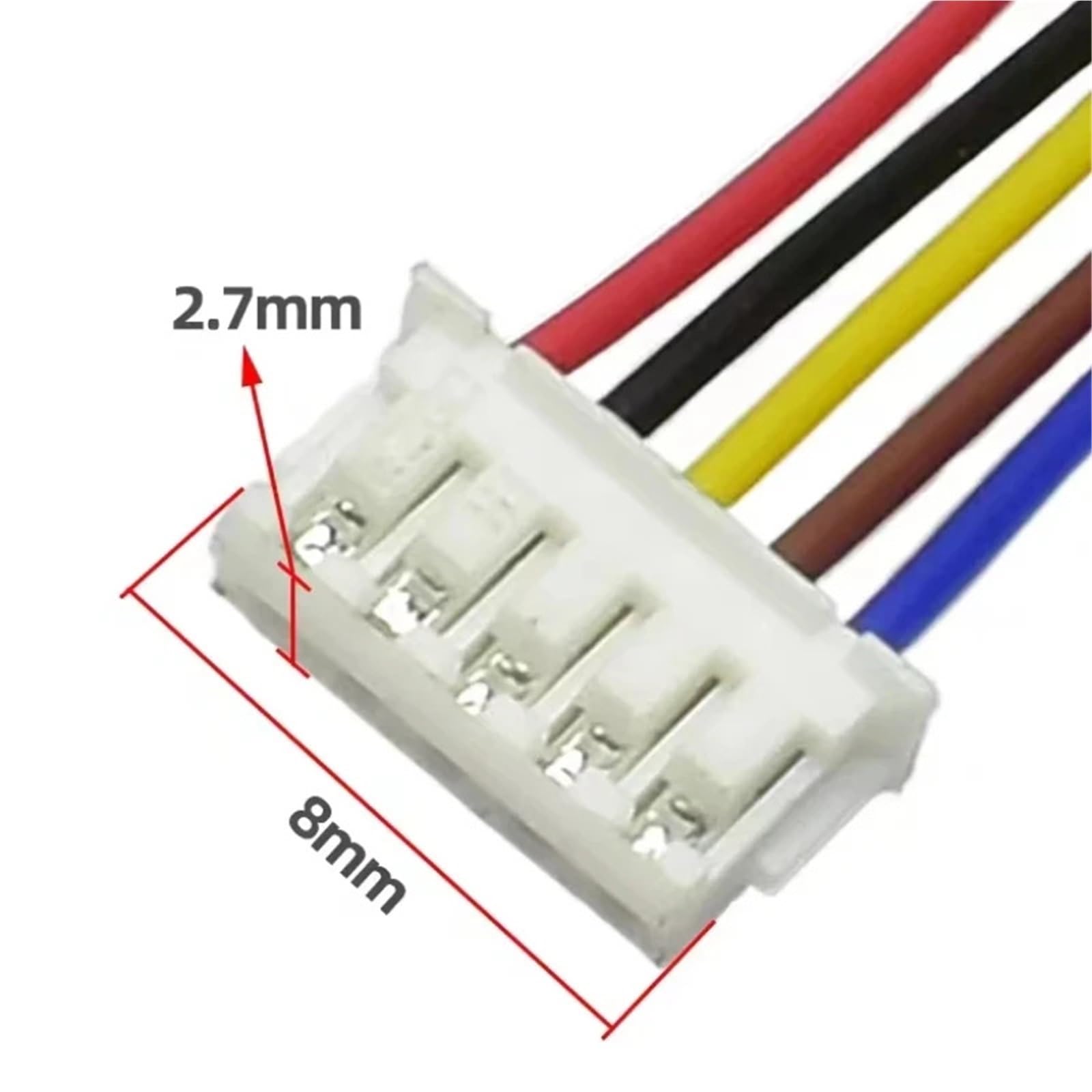 Motore passo-passo DC a 5 fasi a 5 fili 5v 24BYJ48 Rapporto motore di riduzione 64: 1 for microcomputer a singolo chip/monitoraggio della fotocamera