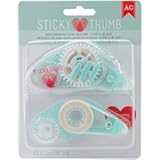2 Piece Sticky Thumb Tape Runner & Refill&comma; 17&period;5 yd
