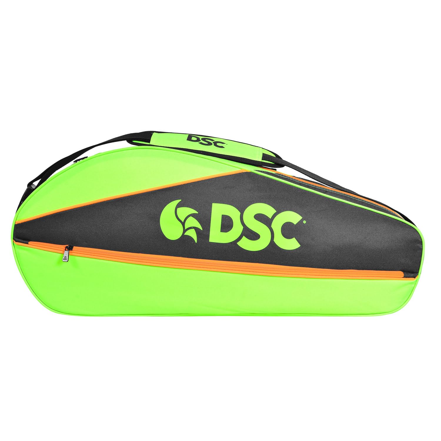 DSC Badminton kit Bag |Compartment : One| Capacity : 6 Racquets |Colour : F.Green/Grey (3600078)-image-0