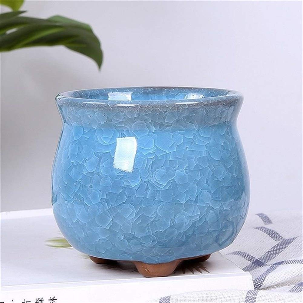 Pentole Pianta 2pcs Vasi di fiori Macetas creativo durevole ceramica carnoso fiore decorativo Vaso da fiori vasi di piante Pentole for la casa Ufficio Giardino Per tutte le piante da casa, i fiori, le