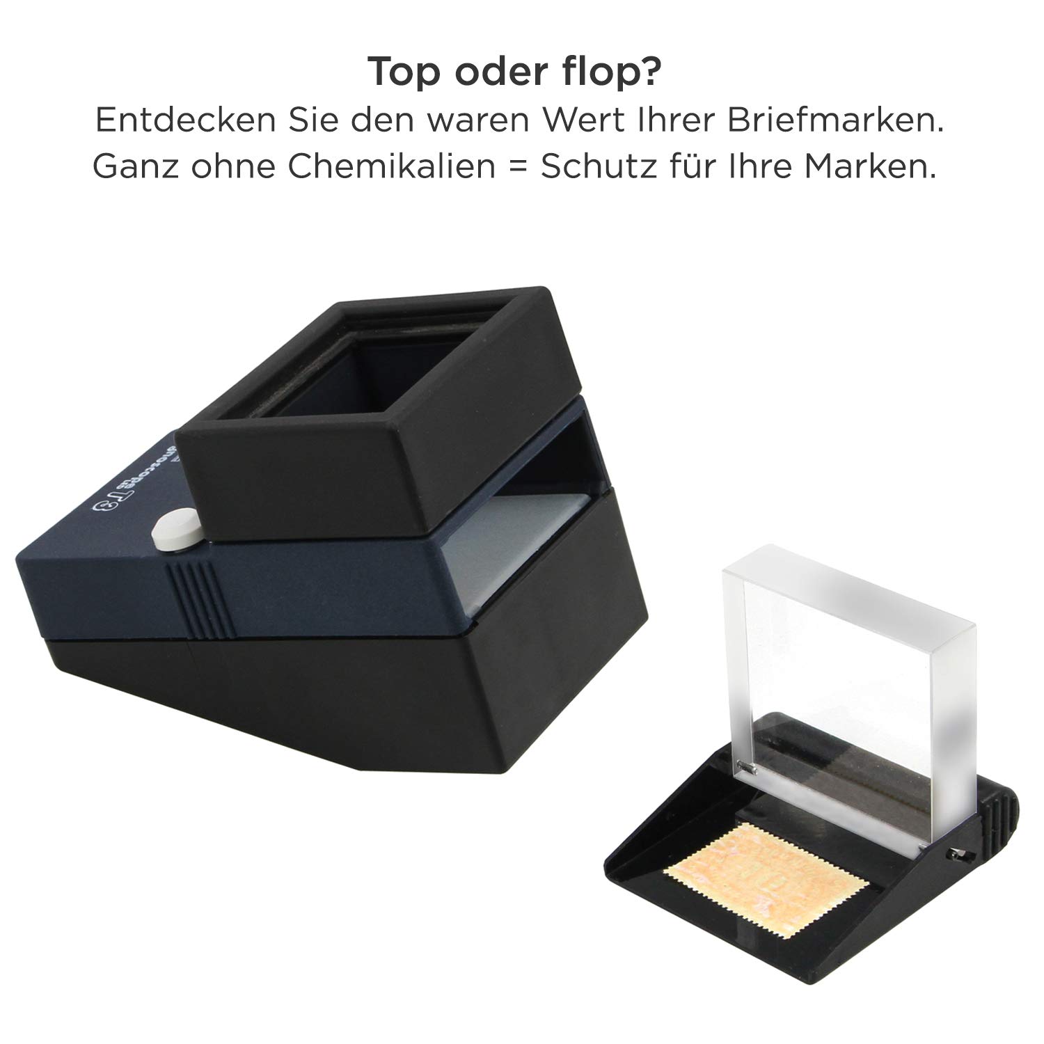 SAFE 9893 Détecteur de filigrane Signoscope T3 pour vos timbres
