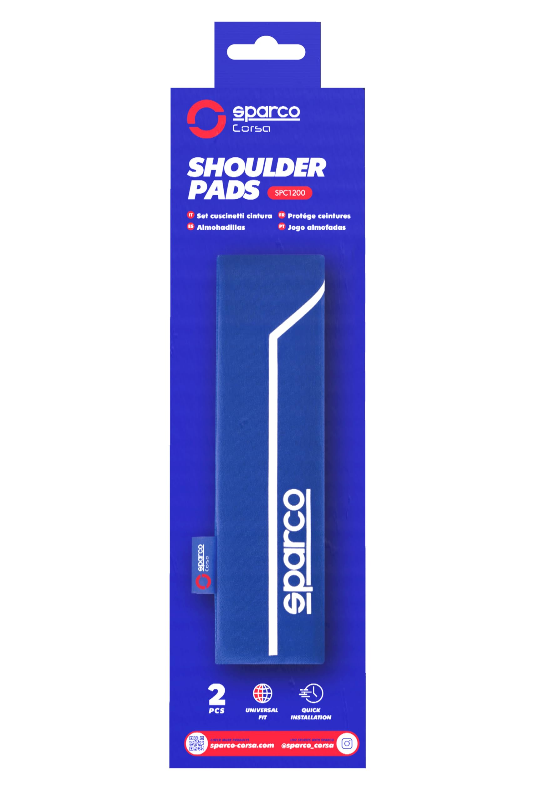 SPARCO Pad Blue Line S