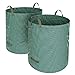 Produktbild SONGMICS 2er Set Gartensack, 500 L Gartenabfallsack, Abfallsack für Gartenabfälle, Faltbar, Grün, GTS500GN