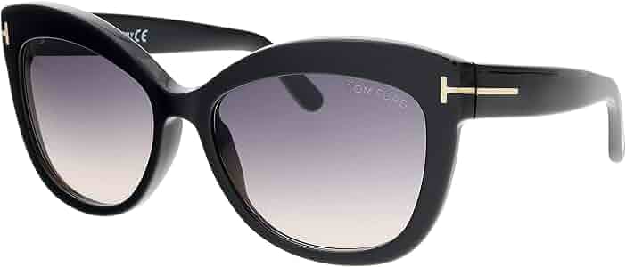 Alistair TF524 キャットアイ トムフォード 黒 ブラック グレー Amazon.com: Sunglasses Tom Ford FT 0524 Alistair 05B black