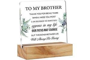 Best Brother Gifts From Sister - For Brother from Sister, Thank You...