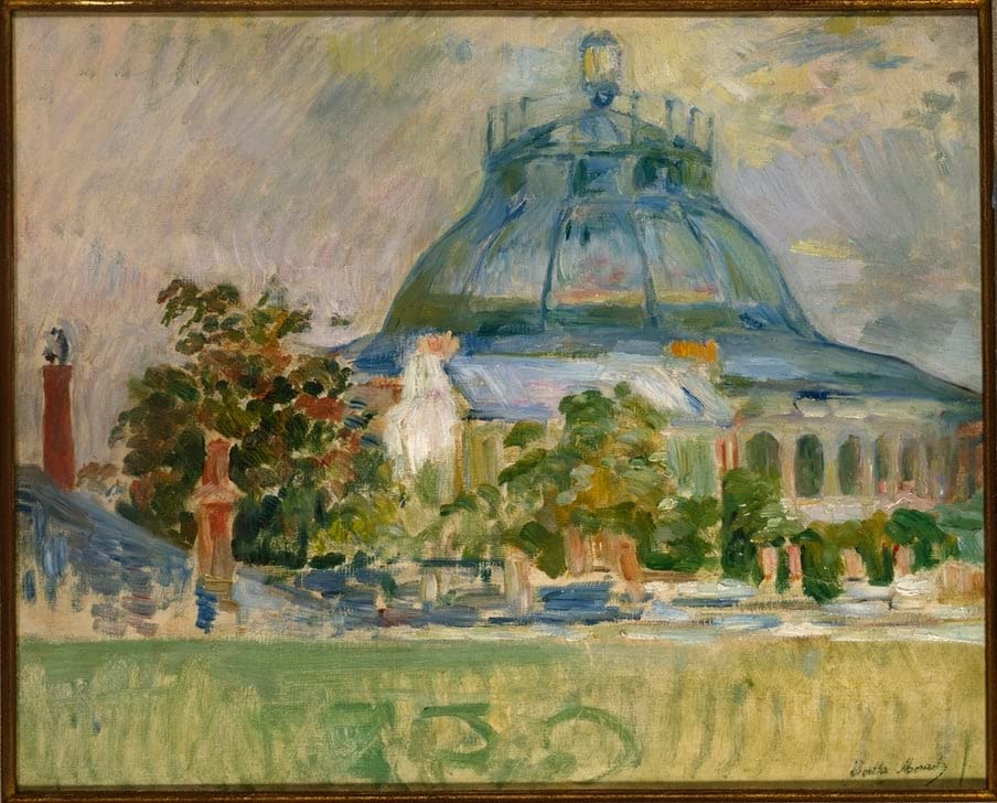 Tableau dôme de l'anneau rue Pergolèse Morisot grand poster de chambre