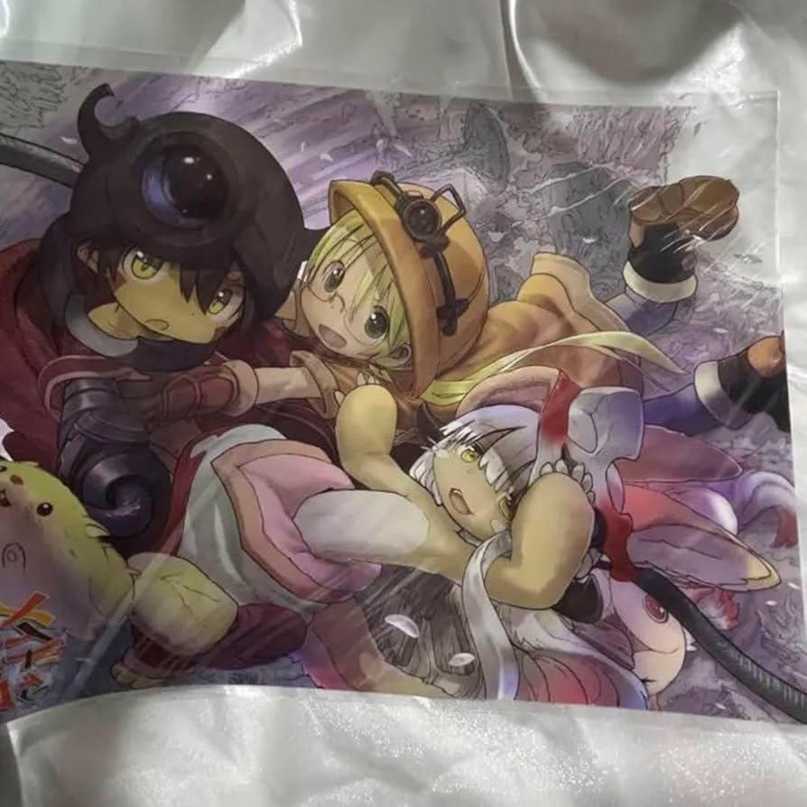 Amazon | メイドインアビス a3 クリアポスター つくしあきひと先生