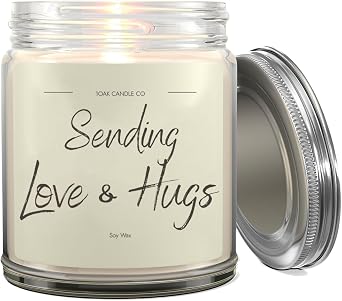 1OAK Big Hug Candle - Grief Gifts - Thinking of You Gifts for Women - Sympathy Gift - Condolence Gift - Sympathy Candle - Cheer Up - Vanilla Soy Candles