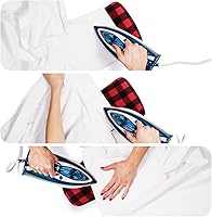 Vista 6 de MOLIGOU Jamón de sastres, herramienta de prensado para planchado, jamón de costura para dardos, manga, costura curvada