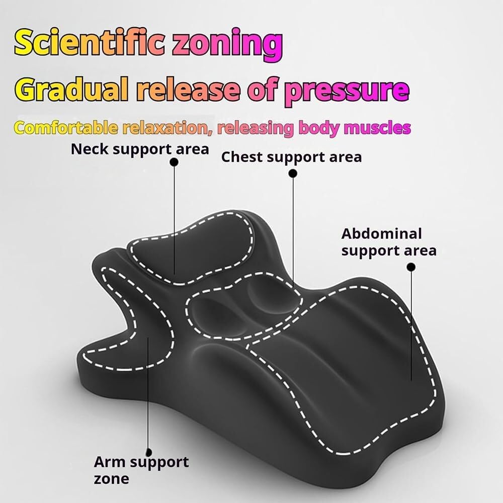 Couple Pillow, 2025 New Sweet Spot Pillow, 27° Angle Perfect Position, Ergonomic Posture Support for Spinal &, Multi-Functional Bed Pillow, Ideal for Sitting and Lying JG5-1224(Blue)