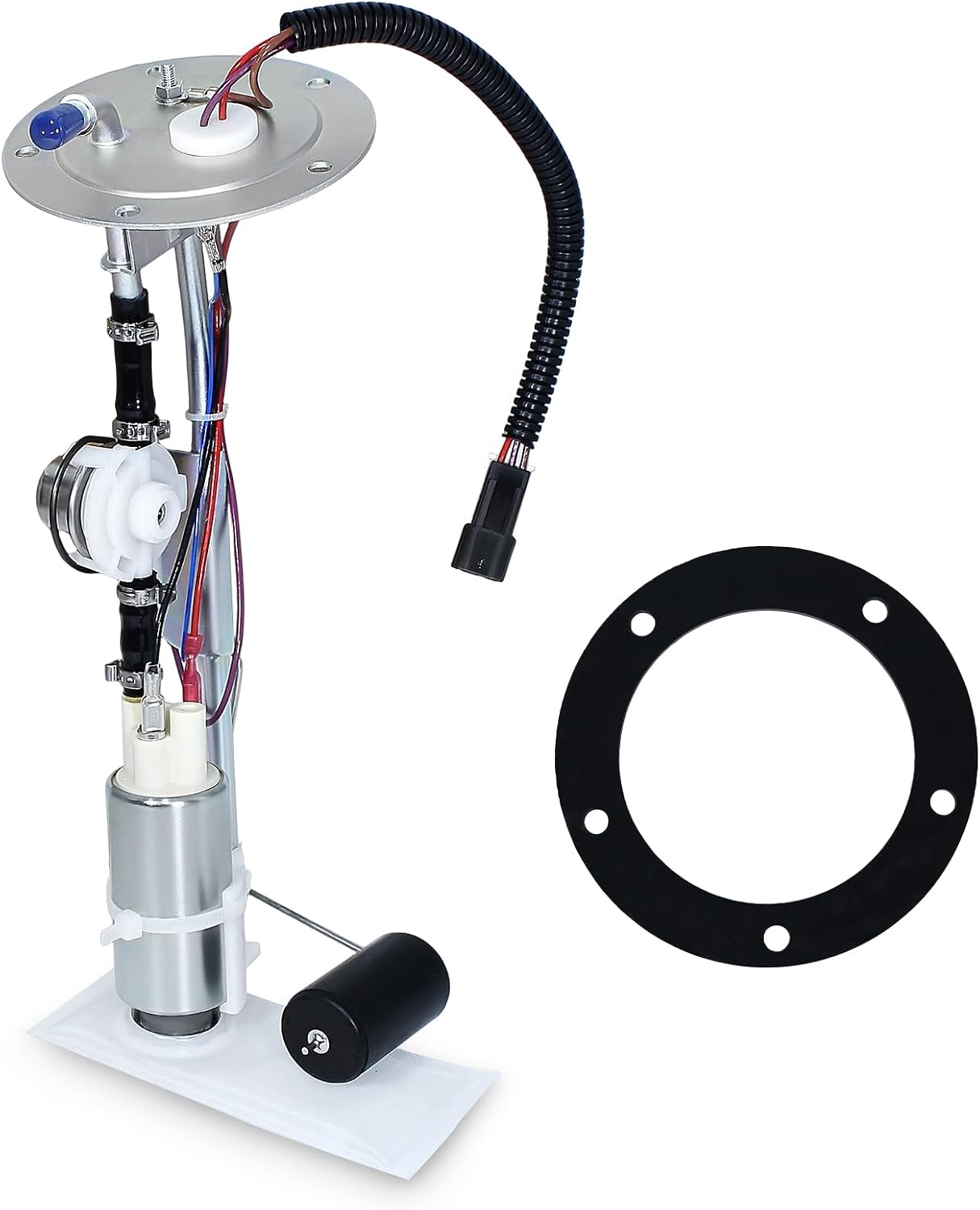 47-1048 Fuel Pump Assembly Compatible with Polaris Sportsman 700 800 EFI 2006-2008, Fits for 2006 Polaris Sportsman 500 X2 ATVs, Replace OE# 47-1048-BNM, (5-Bolt)