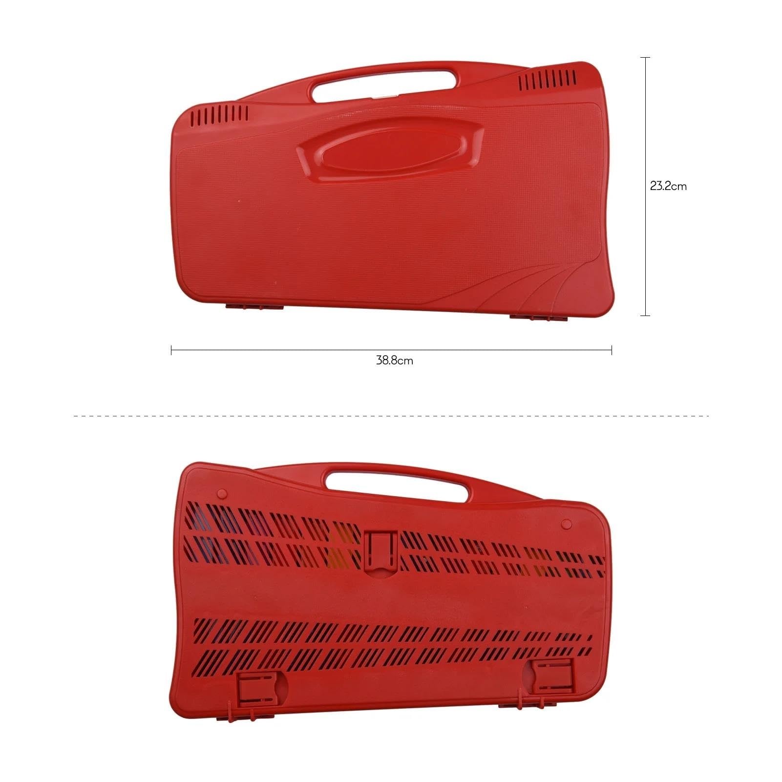 Xilofono Glockenspiel 25 Note Glockenspiel Xilofono Bussare A Mano Xilofono Percussioni Con Custodia 2 Bacchette(Red)