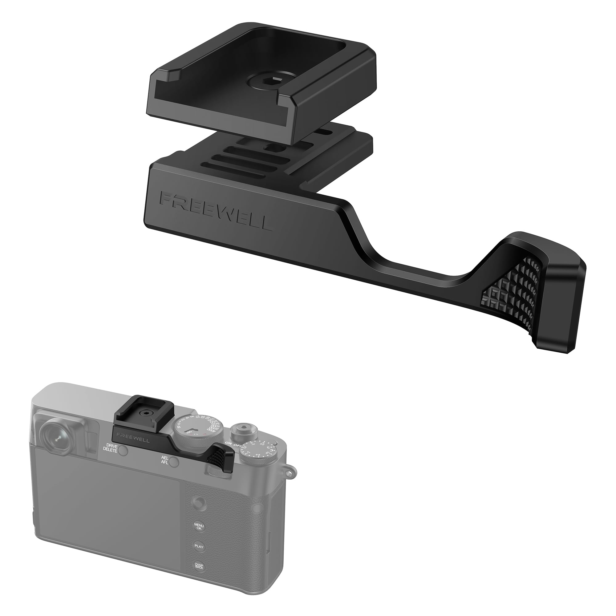 Amazon.com : Freewell Thumb Grip for Fuji X100VI with Cold Shoe