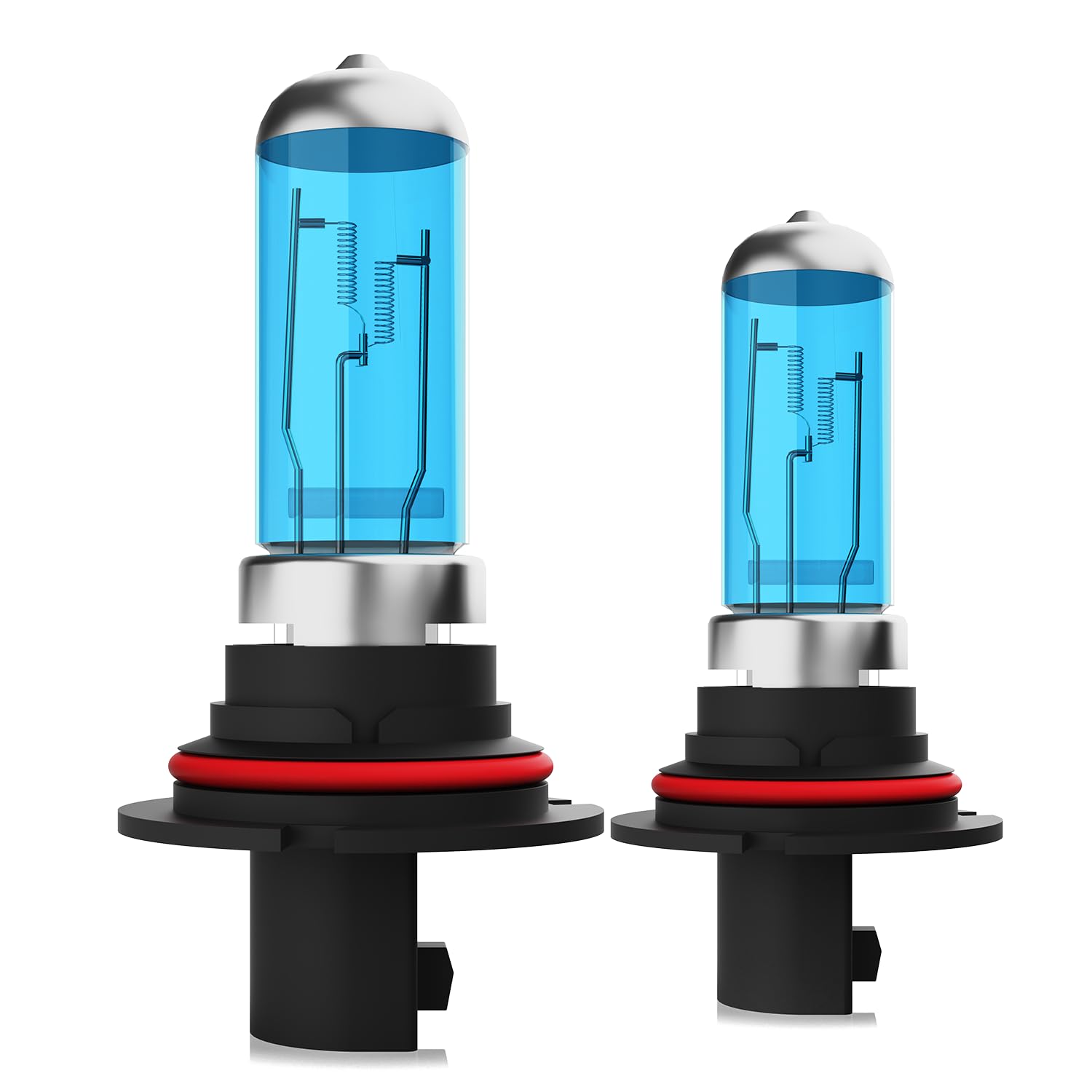 ZPXGIZT Light Bulbs Fit For Ford F150 1992-2003, 9007 High Low Beam High Performance Halogen Headlight Bulb Combo, 6000K White Light, Pack of 2