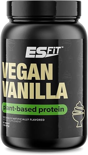 Miniatura 4 de ES FiT Proteína a base de plantas  2 libras  0.71 oz de proteína  Recuperación muscular después del entrenamiento  Probada y certificada (chocolate
