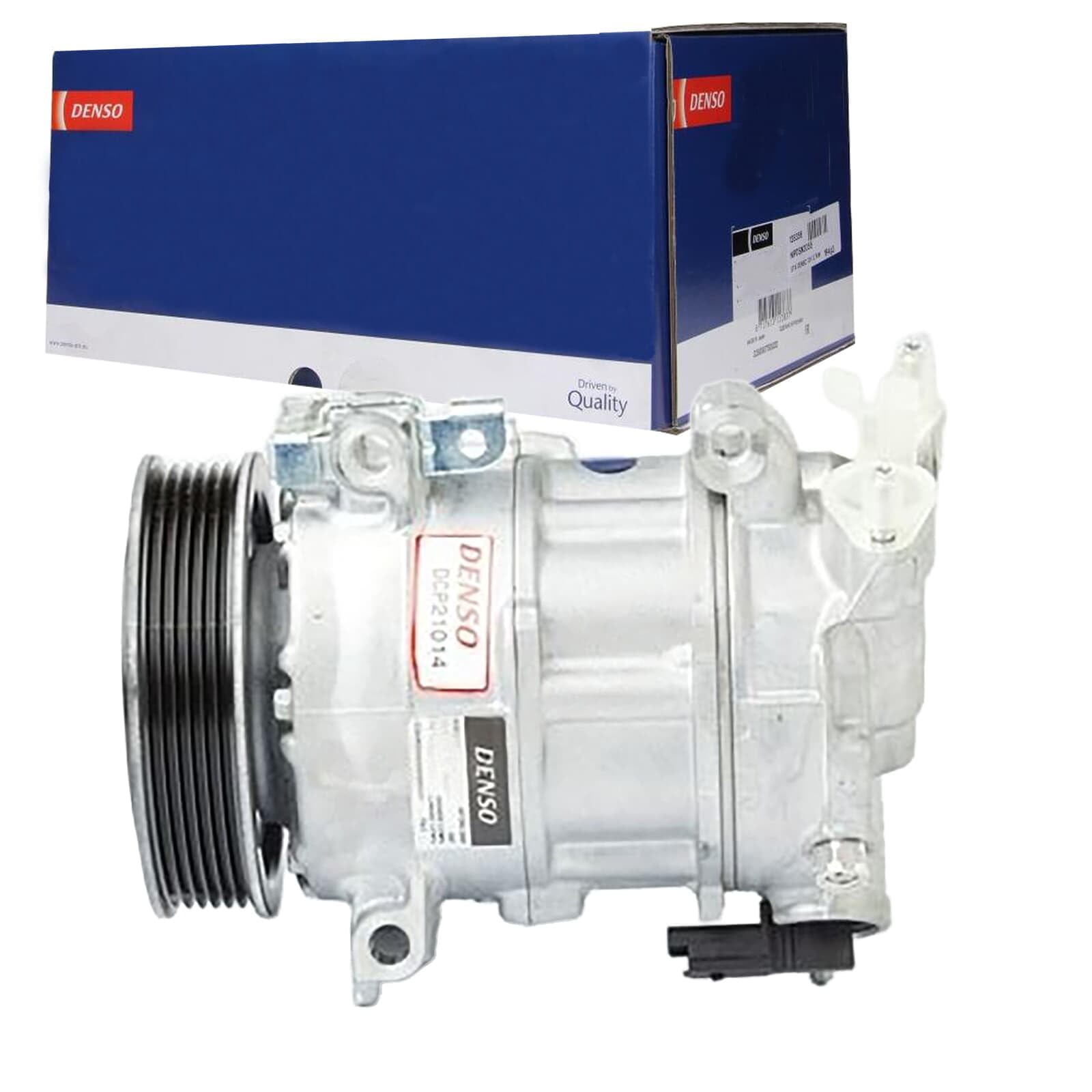 Air Con Compressor fits CITROEN C4 1.6 2008 on AC Conditioning Denso 6453WH New