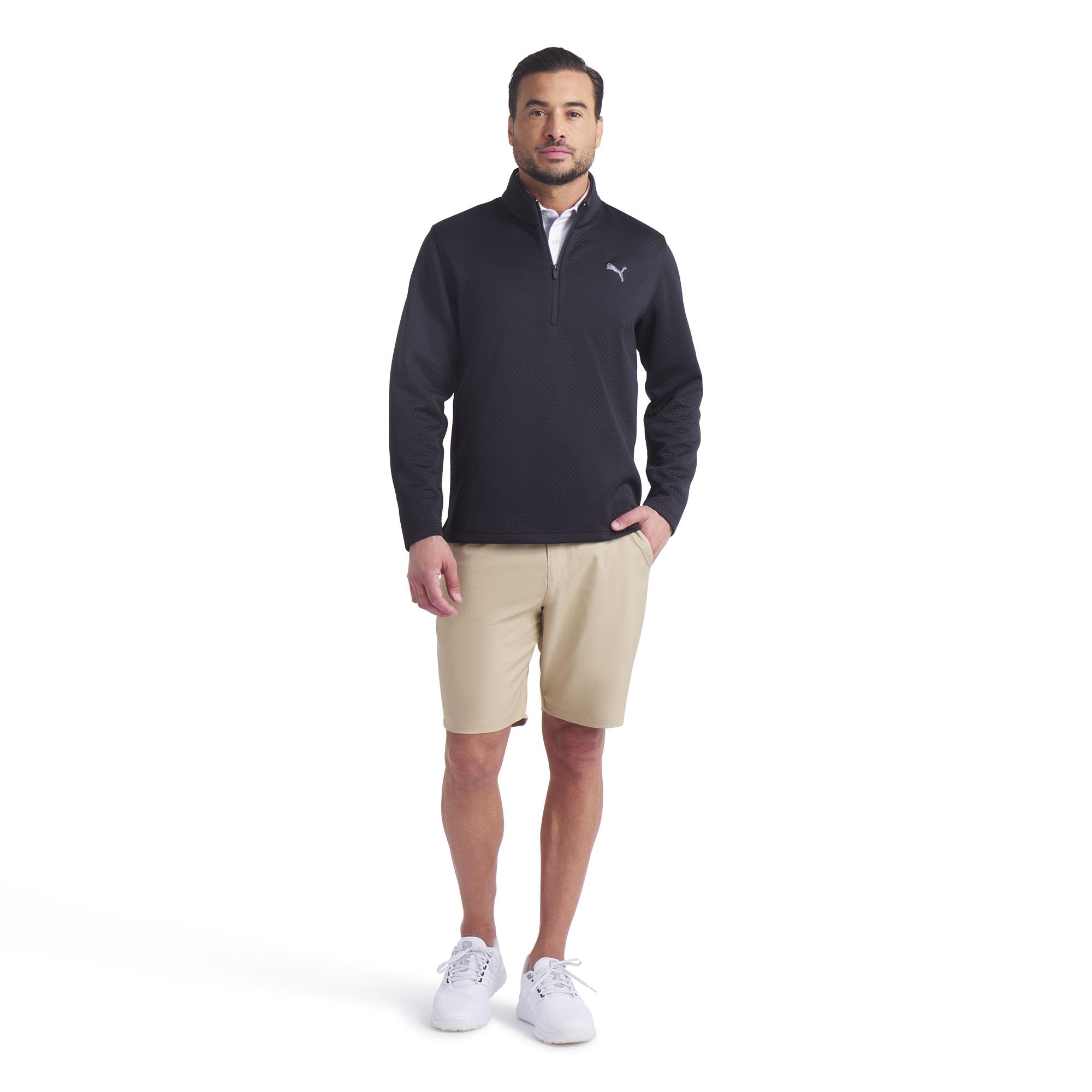 Puma Golf Herren Pebble 1/4 Zip Sweatshirt (1er Pack)