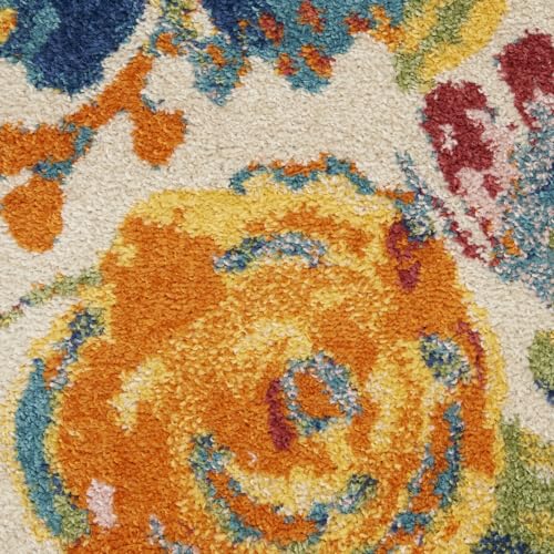 Tapete rectangular de 300x238 cm Ivory Multicolor Nourison miniatura 6