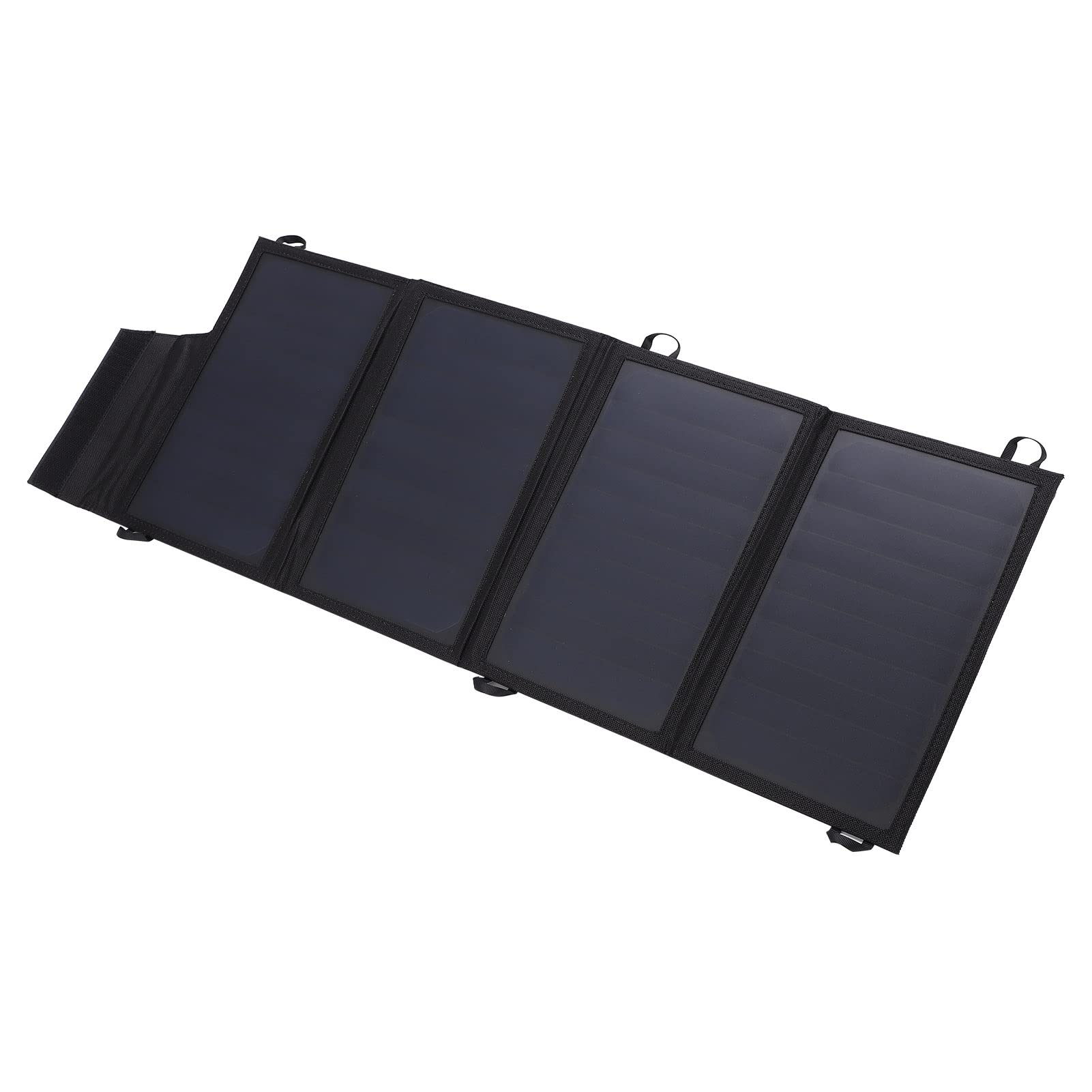 Chargeur Solaire Portable 22W avec Deux Ports USB pour Camping en Plein Air Randonnée Voyage Banque D'alimentation Ultime