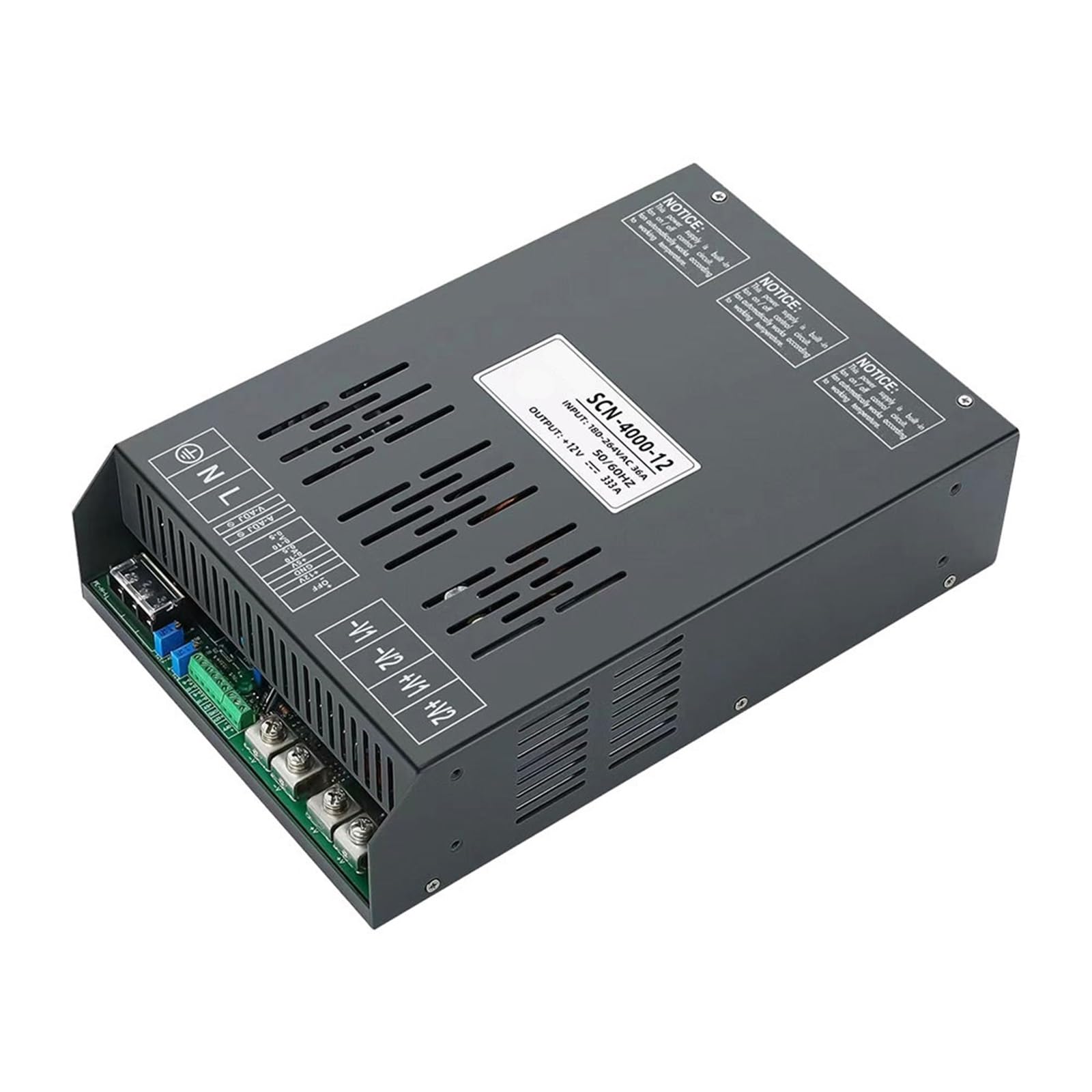 SCN-4000-12 4000W 12V 333A Insulin Pump Power Switching Supply 1Pcs