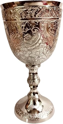 Miniatura 4 de Bona fide - Juego de 2 copas de latón en relieve, copas de champán de alta calidad, copas de vino para beber vino, vasos para jugo de agua, leche,