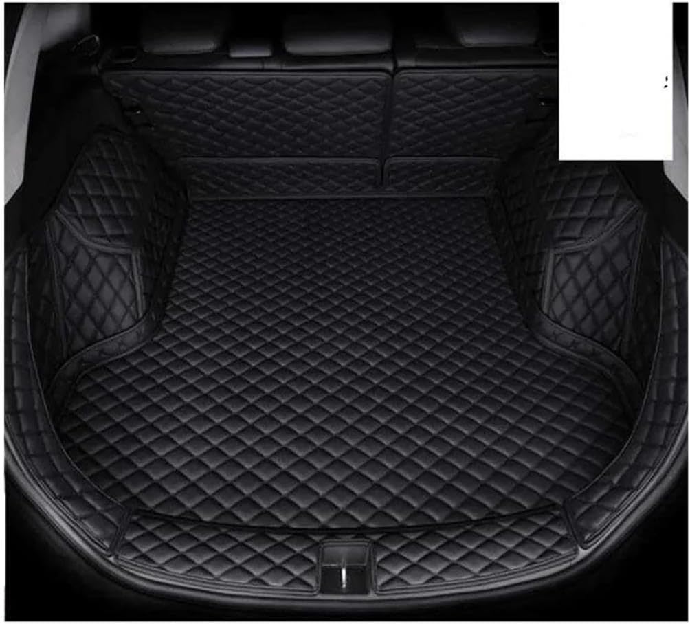 Fully Surrounded Trunk Mat for Jeep for Compass 2017-2021 Auto Parts Rugs Wear-Resistant Protect Waterproof Car Trunk Mat AUTO Tail Boot Tray Liner Boot Liner Protector(All blackA)