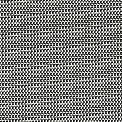 Moyishi 18x18" Car Grill Mesh Speaker Cover Black Aluminum