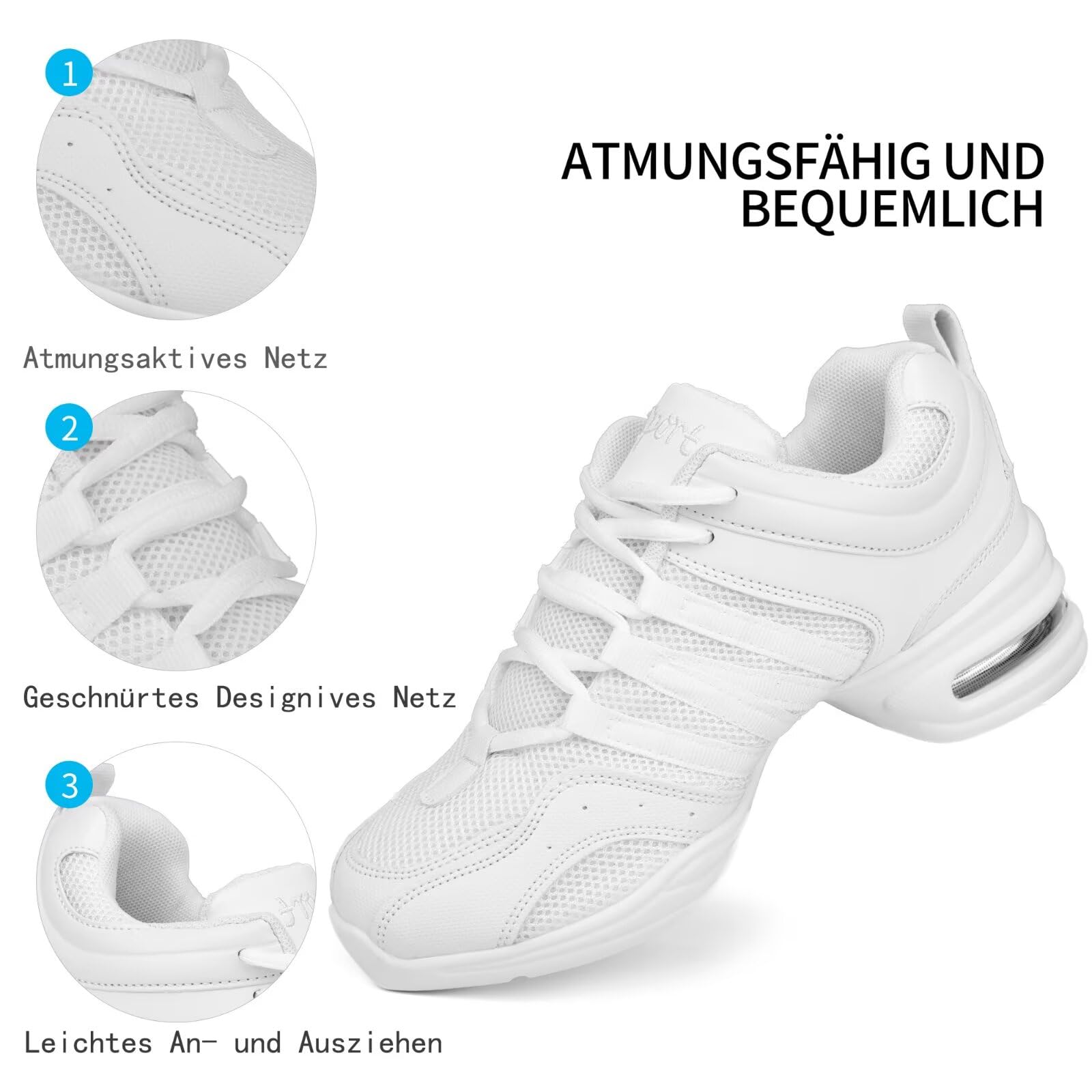 Zumba Line Dance Jazz - Zapatillas de baile para mujer