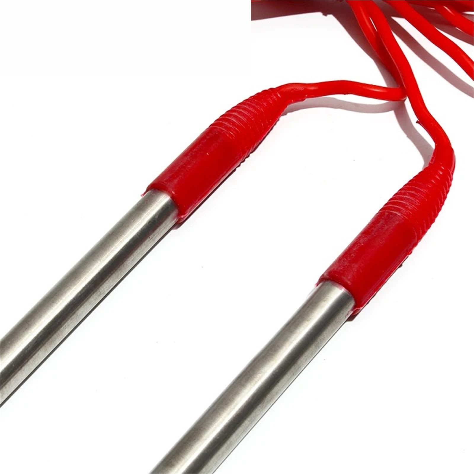 12 V U-Typ elektrisches Tauchheizelement 110 mm Heizwiderstand 50 W 100 150 200 1 m roter Draht Stück(12V_200W)