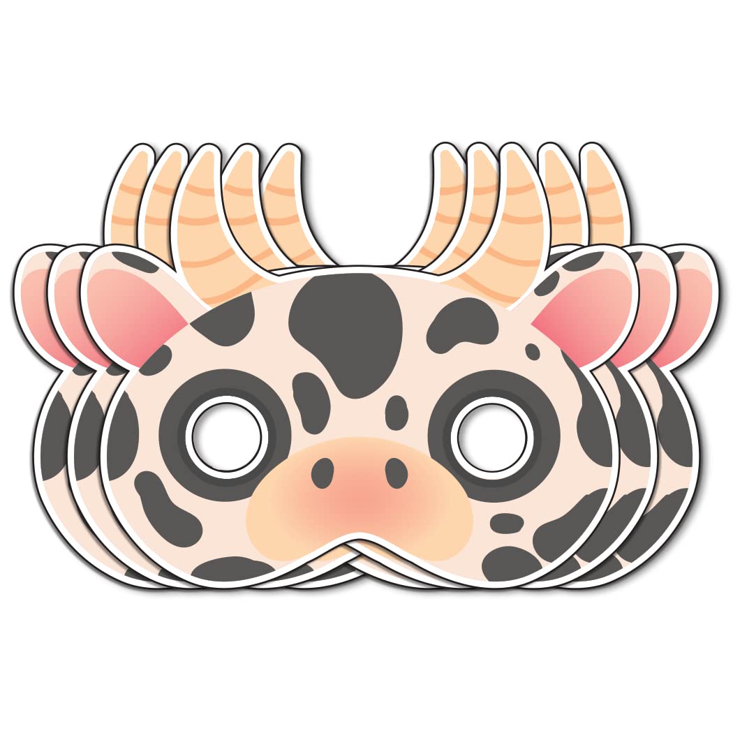 Festiko® Cow Theme Face Masks (30 Pcs), Cow Theme Party Supplies, Return Gifts for Kids, Cow Theme Party Items,Face Masks for Kids (B0BFHW32FH) Amazon Price History, Amazon Price Tracker