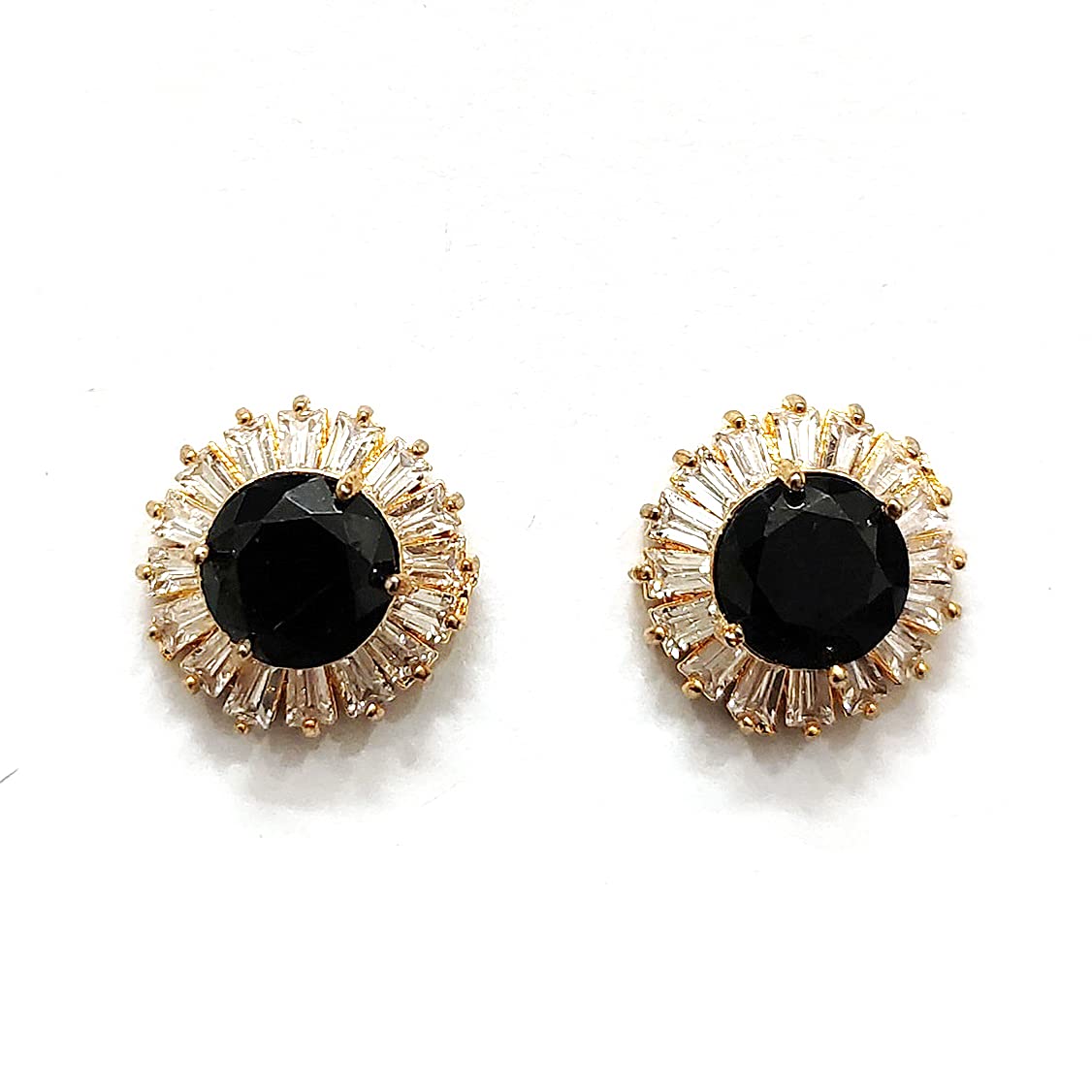 SMARTY WEAR EARRING Cubic Zirconia Brass Stud Earring (B099XFBQML) Amazon Price History, Amazon Price Tracker