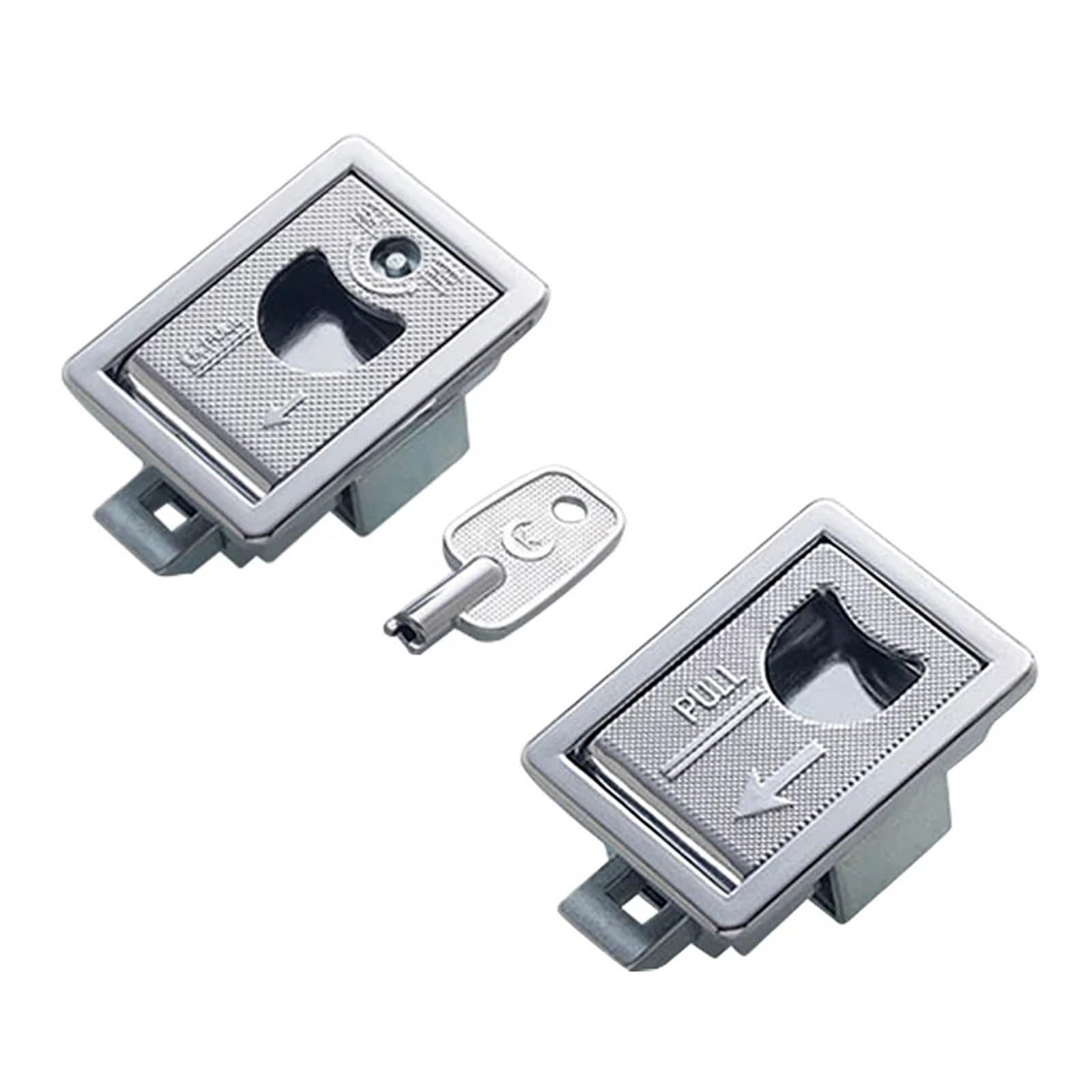 Wqgqpxob With Keys Zinc Alloy Panel Lock Industrial Chassis Cinet And Box Electrical Equipment Door Latch 1Pcs