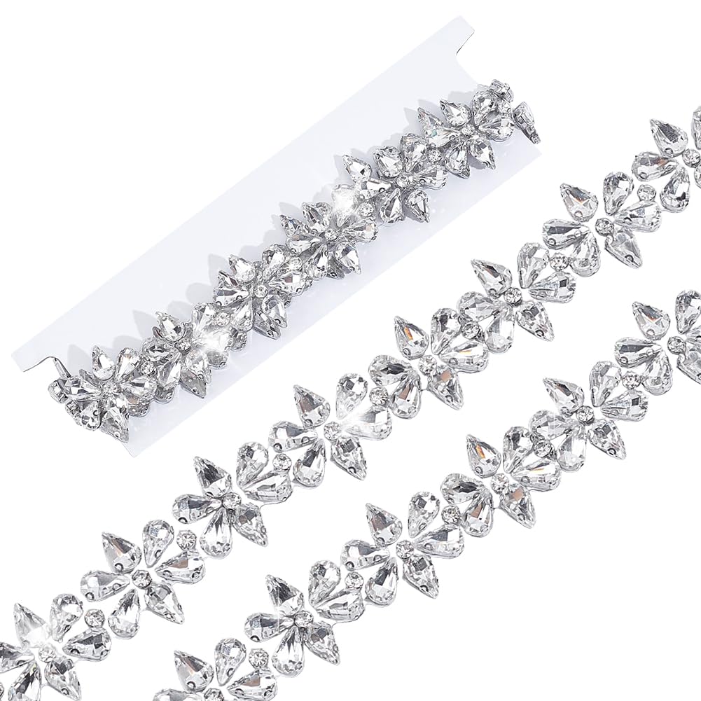 Cinta de diamantes termoadhesivos para dar brillo a tus ramos de boda y vestidos de fiesta