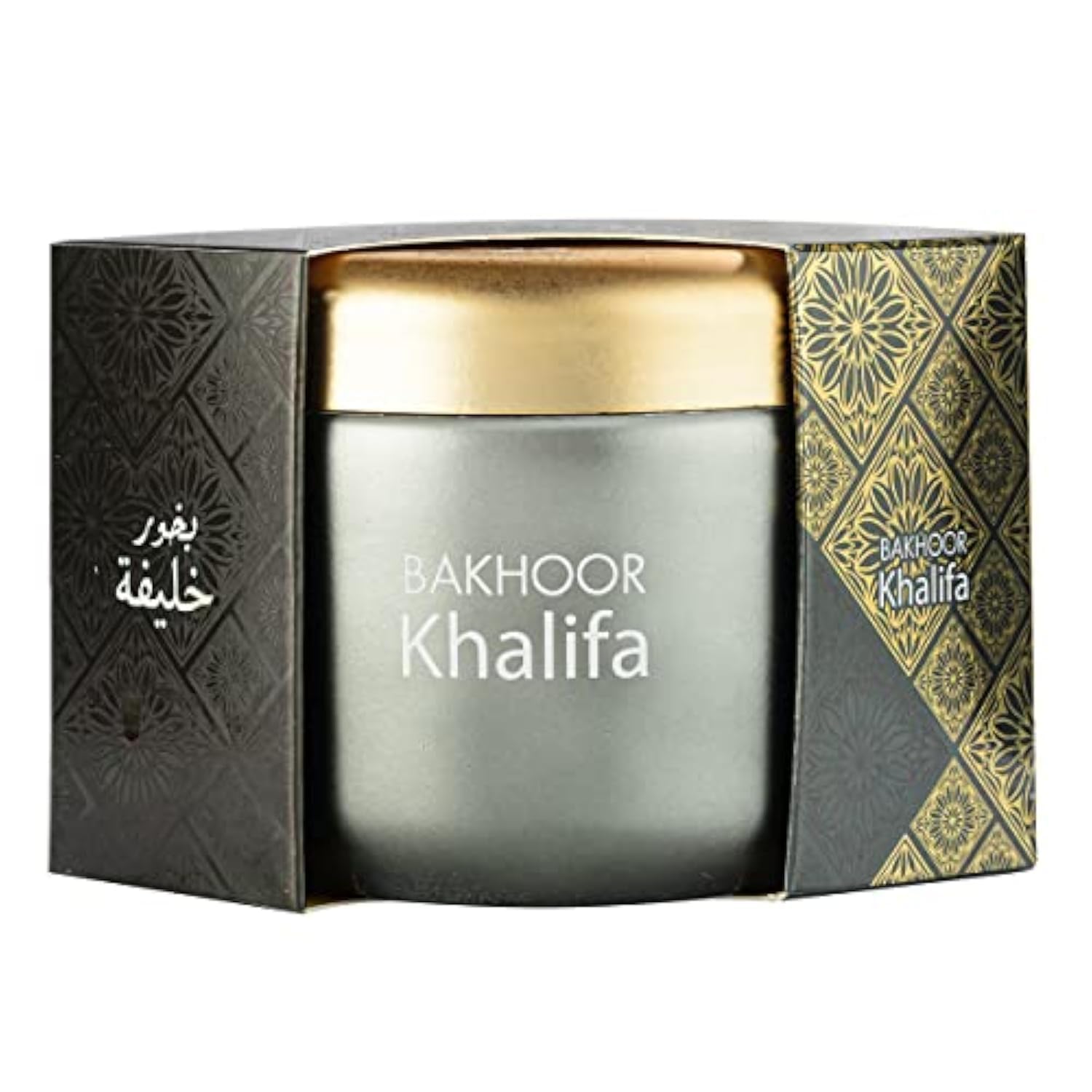 HamidiOud Khalifa 100% Pure Oriental Bakhoor 70g, Arabic Incense, Home Fragrances, Use With Burner Or Charcoal, Relax feeling, Refreshing, Use Every where, Incense, Decor, Smoke Free