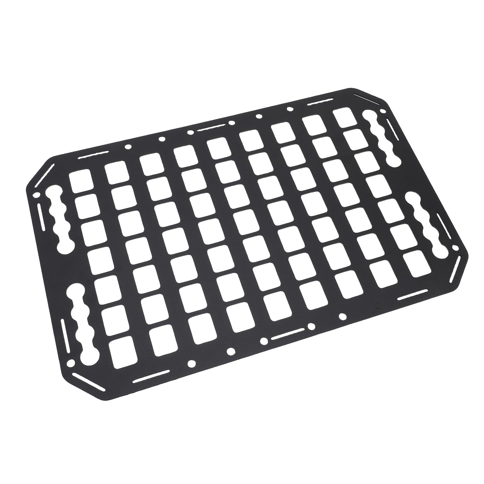 Focket Panneaux Rigides Molle pour VÉHICULEMENTS, Panneau de Camion en Alliage en Aluminium en Aluminium Lourd, Organisateur Multifonctionnel de Stockage en L pour Voitures pour Le