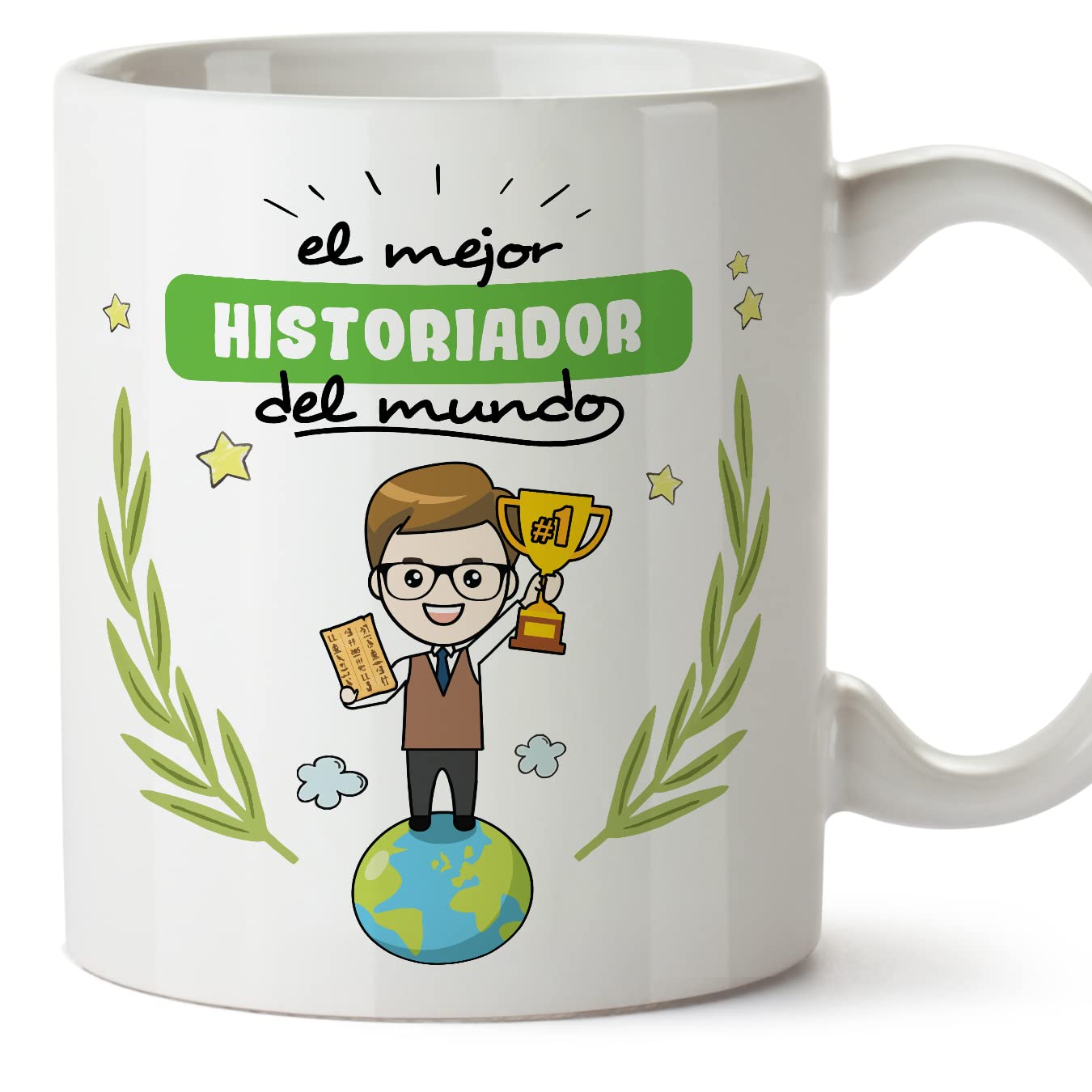 MUGFFINS Taza Fisioterapeuta Hombre (Mejor del Mundo) - Regalos Originales y Divertidos de Fisioterapia — view 27