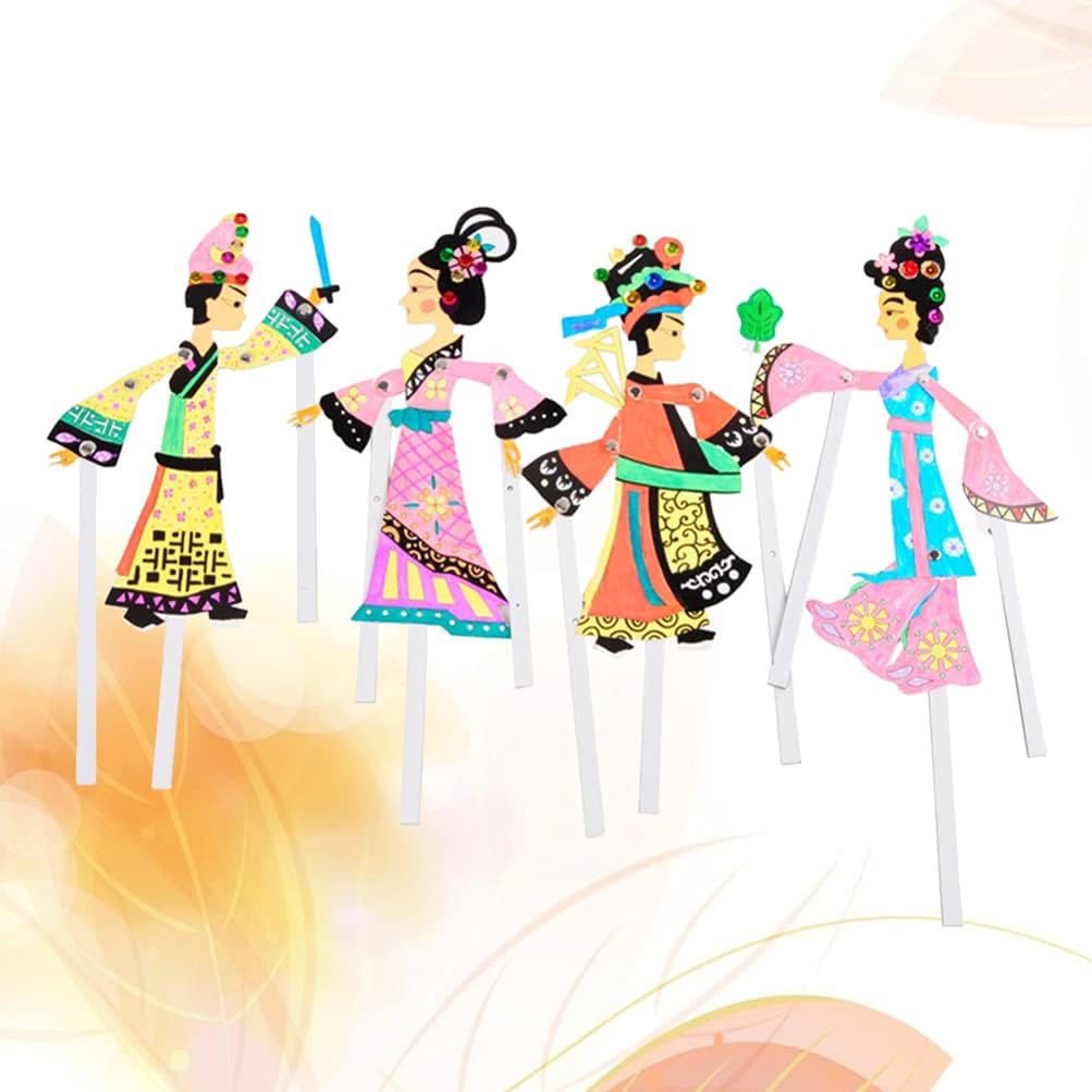 Buy NUOBESTY Chinese Traditional Shadow Puppets, Paper Puppet Story