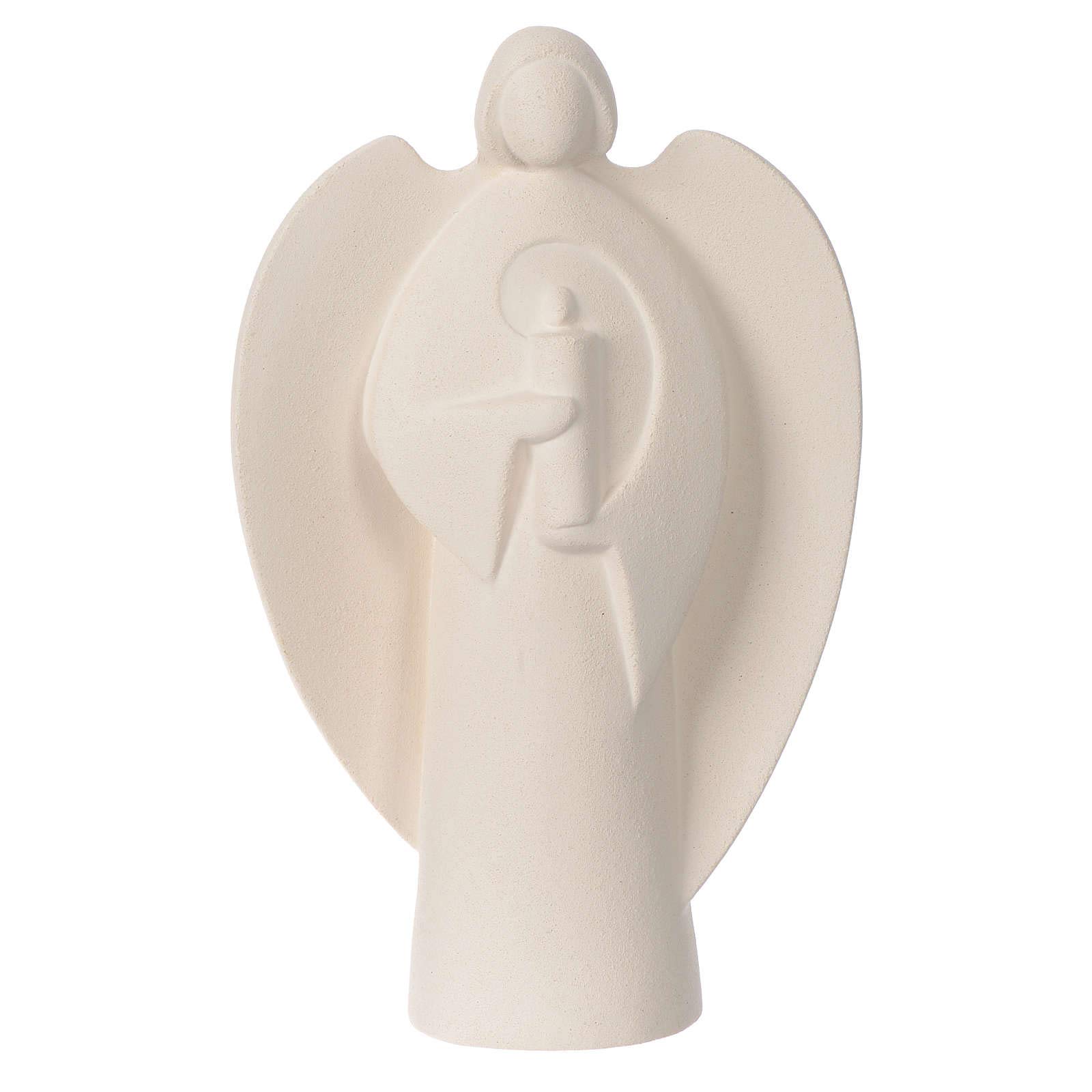 Holyart Anioły: Anioł Lumiere glina Centro Ave 18,5cm