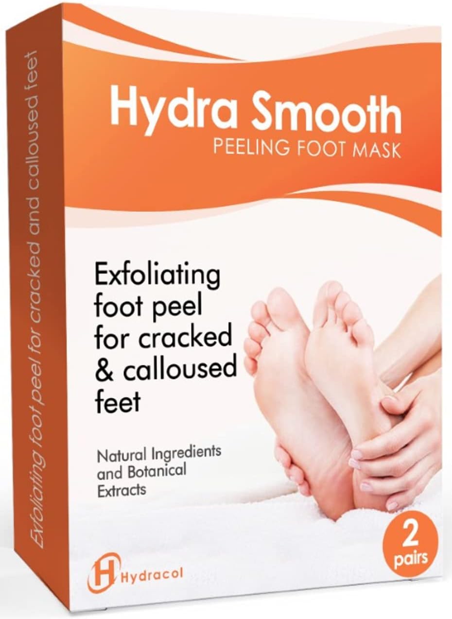 Foot Peel Mask-2 Pack Peeling Mask For Cracked Heels & Calluses. Natural Exfoliating Foot Mask & Dead Skin Remover For Baby Smooth Feet, Remove Dead Rough Skin, Perfect Stocking filler for Christmas