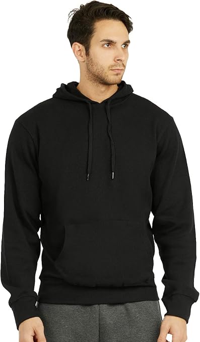 men's waffle knit zip hoodie