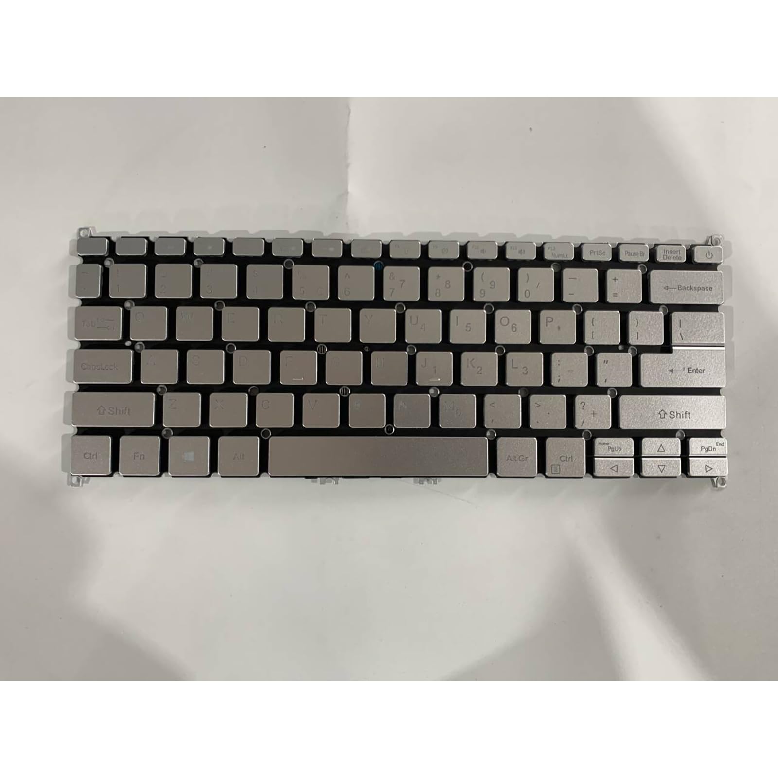 Clavier pour Acer SP513-51 rétroéclairé aux finitions argentées US