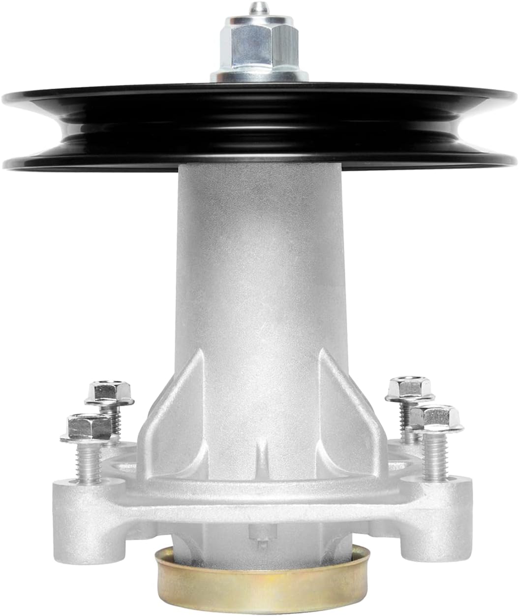 ZALANA 192870 Spindle Assembly + 195945 Pulley for Craftsman Husqvarna Ariens Poulan, Replace 187292 532187281 532187292 587819701 21546238, Mandrel for 42" 46" 48" 54" Mower Deck
