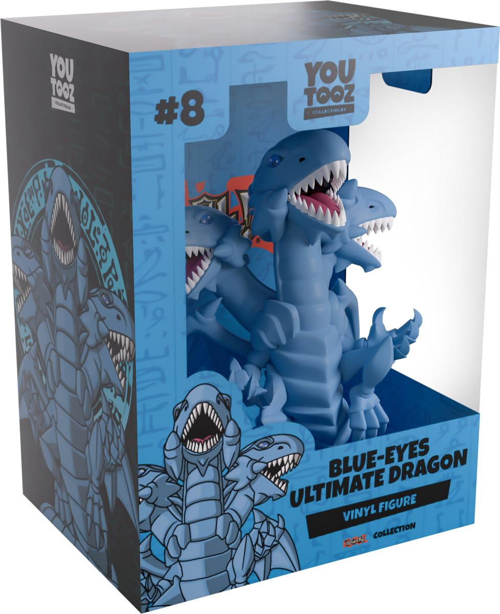 Youtooz Yu-Gi-Oh Random Blue-Eyes Ultimate Dragon 5.2", Collectible 1 in 6 Chance Mystery Blue-Eyes Ultimate Dragon from Yu-Gi-Oh Collection
