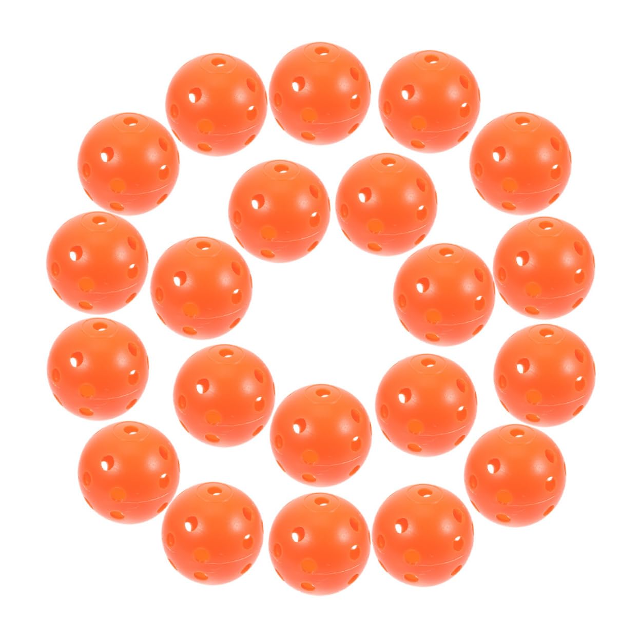 HANABASS 25pcs Reusable Outdoor Hole Lightweight and Convenient Golf for Swing Practice for Indoor and Outdoor Training Fun and Safe for All Skill Levels