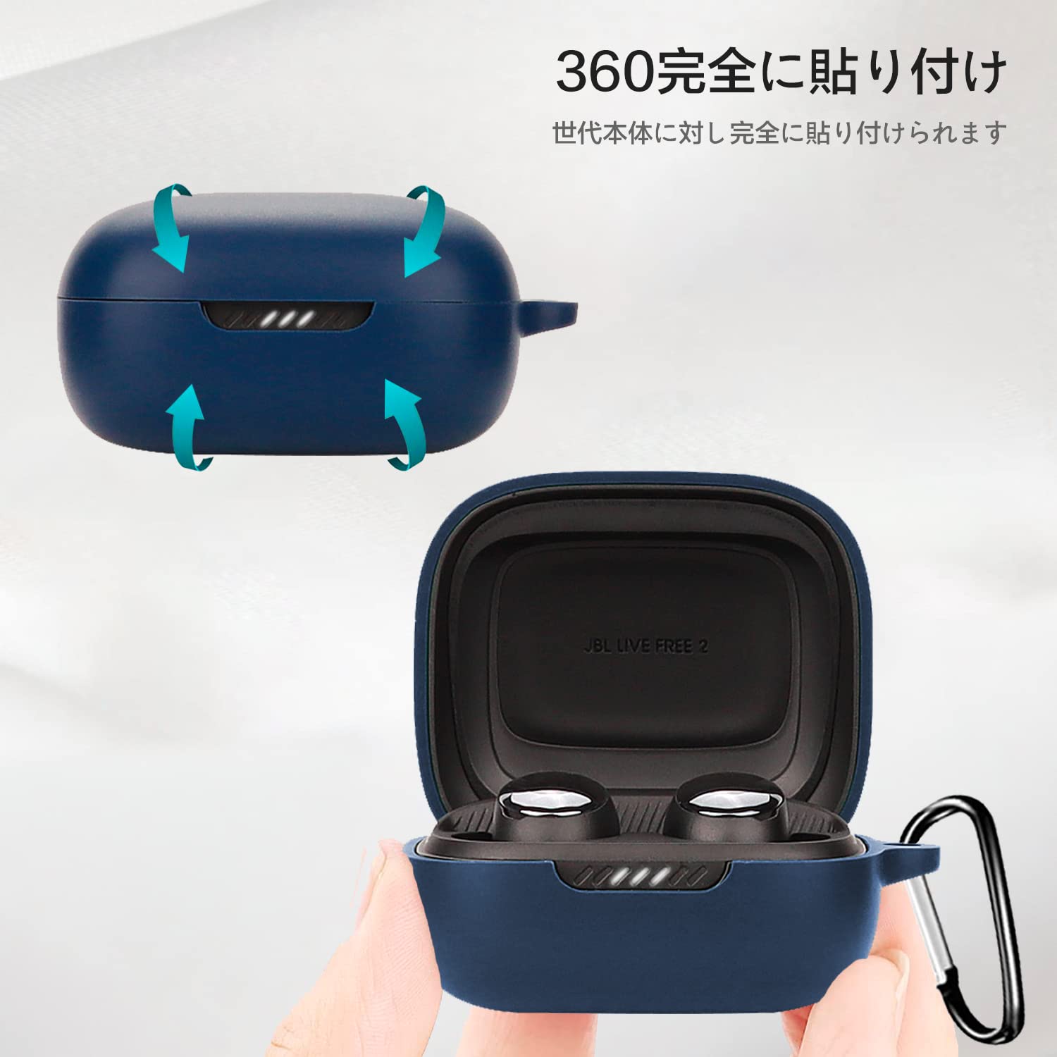 Amazon | JBL LIVE FREE 2 / LIVE PRO 2 用 ケース YAJOJO