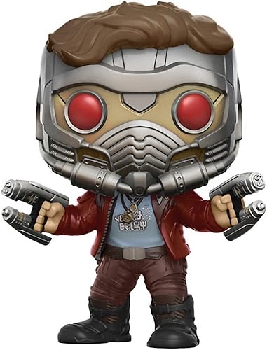Funko Pop Marvel Guardianes de la Galaxia Vol. 2 - Star Lord Chase Variant - Figura de vinilo de edición limitada (paquete con funda protectora de