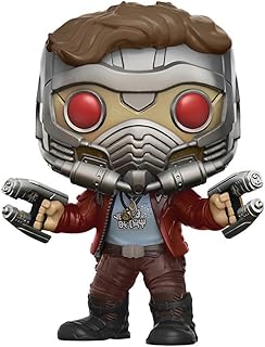 Funko Pop Marvel: Guardians of The Galaxy Vol. 2 - Star Lord Chase Variant Limited Edition Vinyl Figure (Bundled with Pop Box Protector Case)