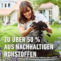 COMPO SANA Qualitäts-Blumenerde mit 12 Wochen Dünger für alle Zimmer-, Balkon- und Gartenpflanzen 10 l – Ansicht 5