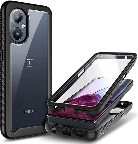 NZND Funda compatible con OnePlus Nord N20 5G con protector de pantalla integrado, cubierta protectora de cuerpo completo a prueba de golpes, disponible en Yaxa Peru