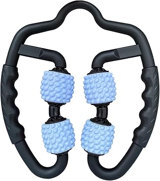 Amazon Idea イデア マッサージローラー ふくらはぎ マッサージ ローラー フォームローラー Eva素材 360度ラウンドマッサージ 筋疲労回復 ブルー Idea イデア フォームローラー